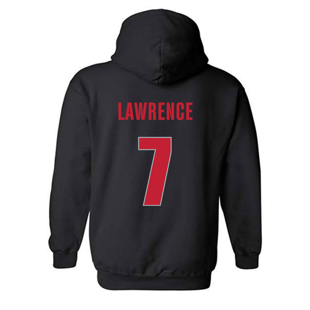 Georgia - NCAA Men's Basketball : Tyrin Lawrence - Classic Shersey Hooded Sweatshirt-1