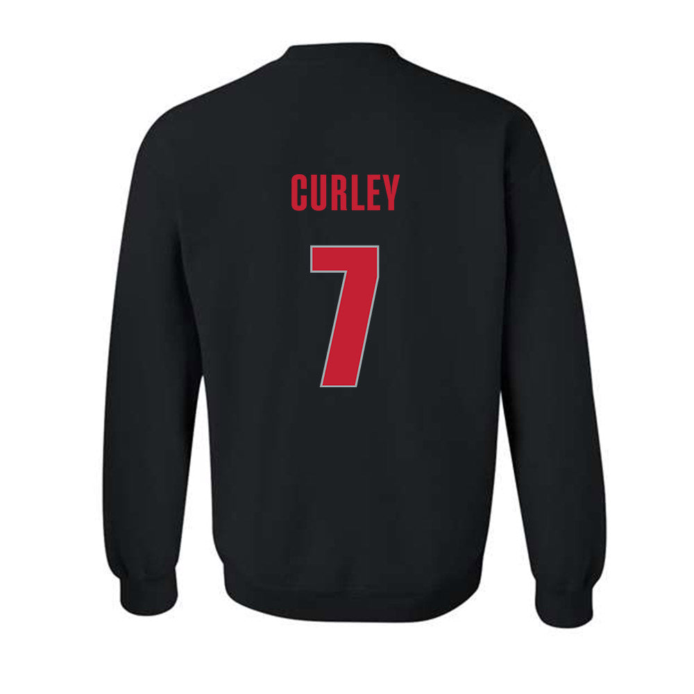 Georgia - NCAA Baseball : Brian Curley - Classic Shersey Crewneck Sweatshirt-1