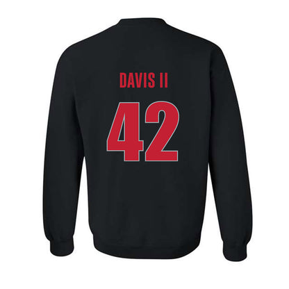 Georgia - NCAA Baseball : Alton Davis II - Classic Shersey Crewneck Sweatshirt-1