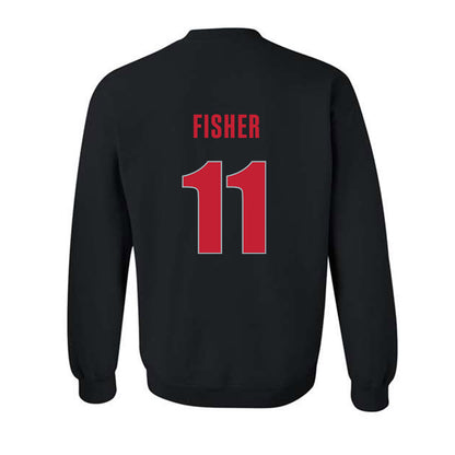 Georgia - NCAA Softball : Addisen Fisher - Classic Shersey Crewneck Sweatshirt-1