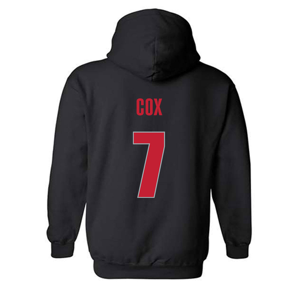 Georgia - NCAA Women's Volleyball : Bailey Cox - Classic Shersey Hooded Sweatshirt-1