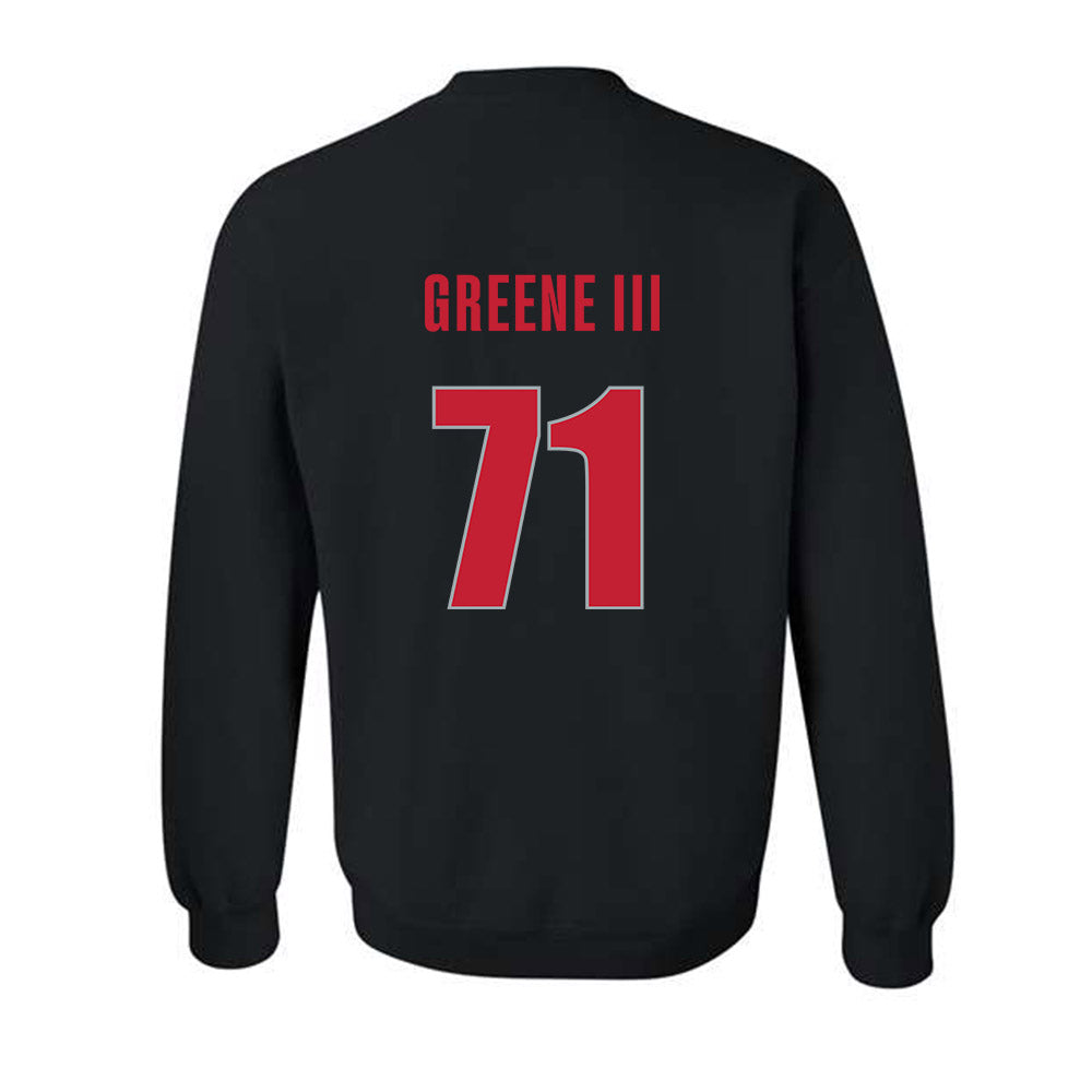 Georgia - NCAA Football : Earnest Greene III - Classic Shersey Crewneck Sweatshirt-1