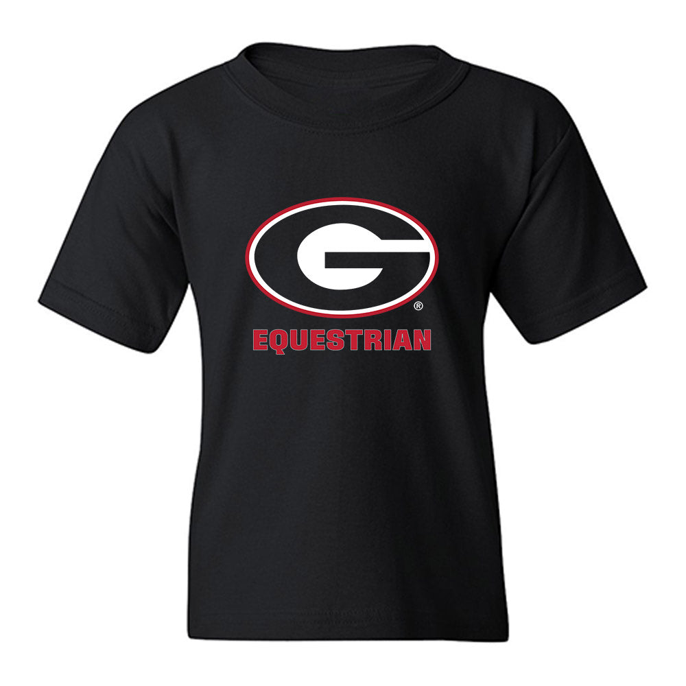 Georgia - NCAA Equestrian : Emma De Jong - Classic Shersey Youth T-Shirt-0