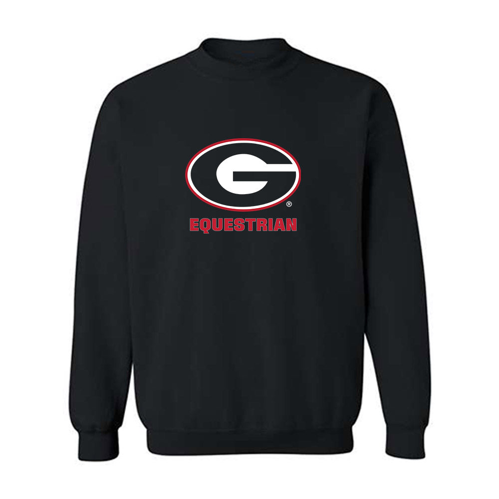 Georgia - NCAA Equestrian : Caroline Fletcher - Classic Shersey Crewneck Sweatshirt-0