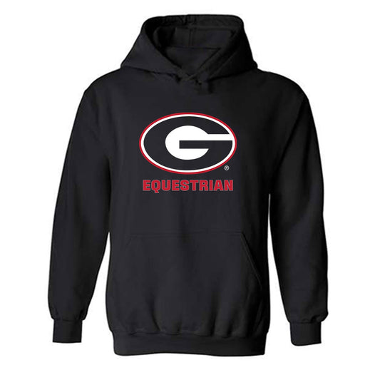 Georgia - NCAA Equestrian : Katie Jedele - Classic Shersey Hooded Sweatshirt-0