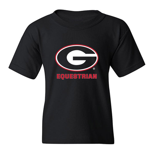 Georgia - NCAA Equestrian : Cadence Eger - Classic Shersey Youth T-Shirt-0