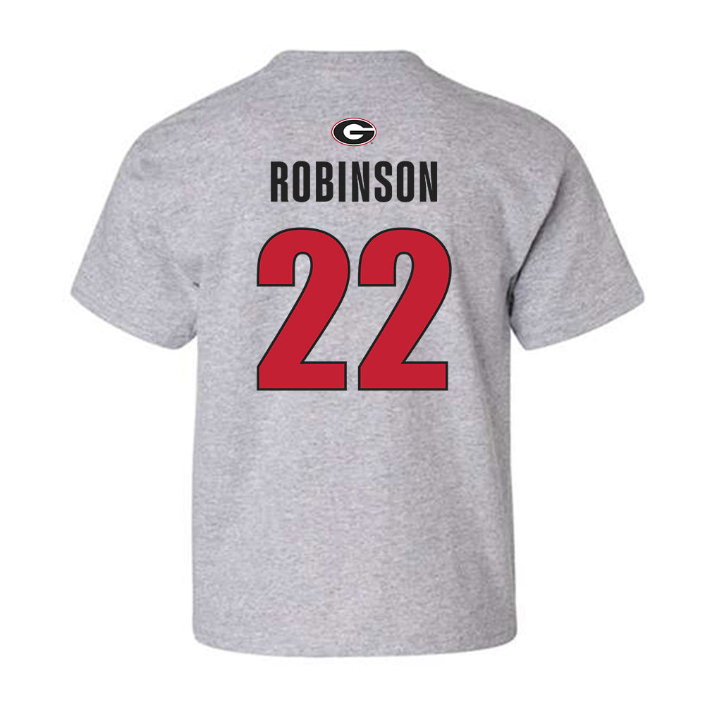 Georgia - NCAA Football : Branson Robinson - Classic Shersey Youth T-Shirt-1