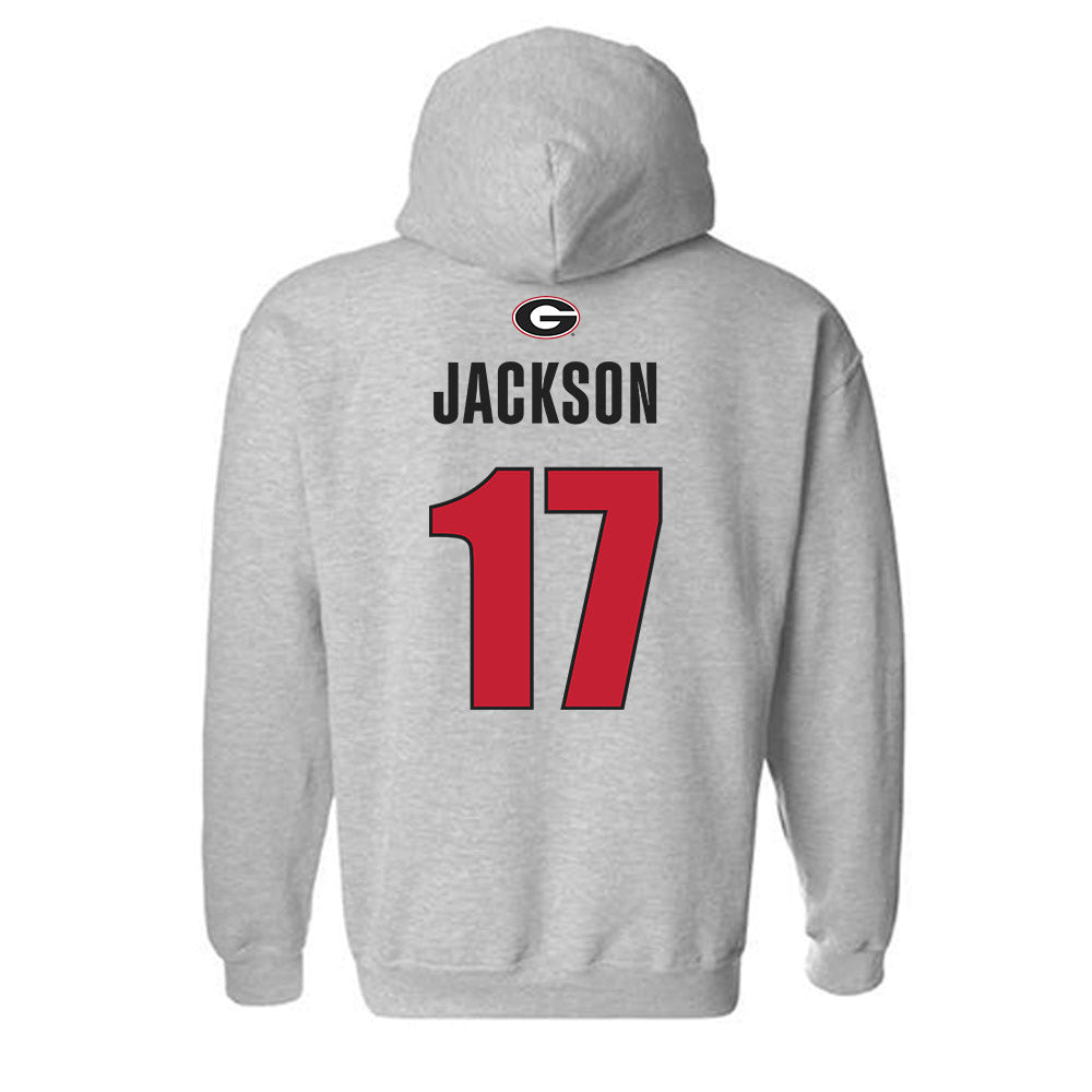 Georgia - NCAA Women's Soccer : Cayla Jackson - Classic Shersey Hooded Sweatshirt-1