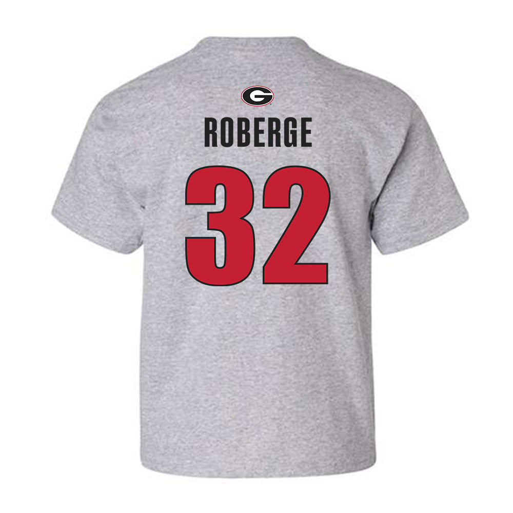 Georgia - NCAA Baseball : Joshua Roberge - Classic Shersey Youth T-Shirt-1