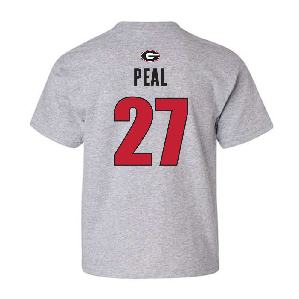 Georgia - NCAA Football : Chris Peal - Classic Shersey Youth T-Shirt-1