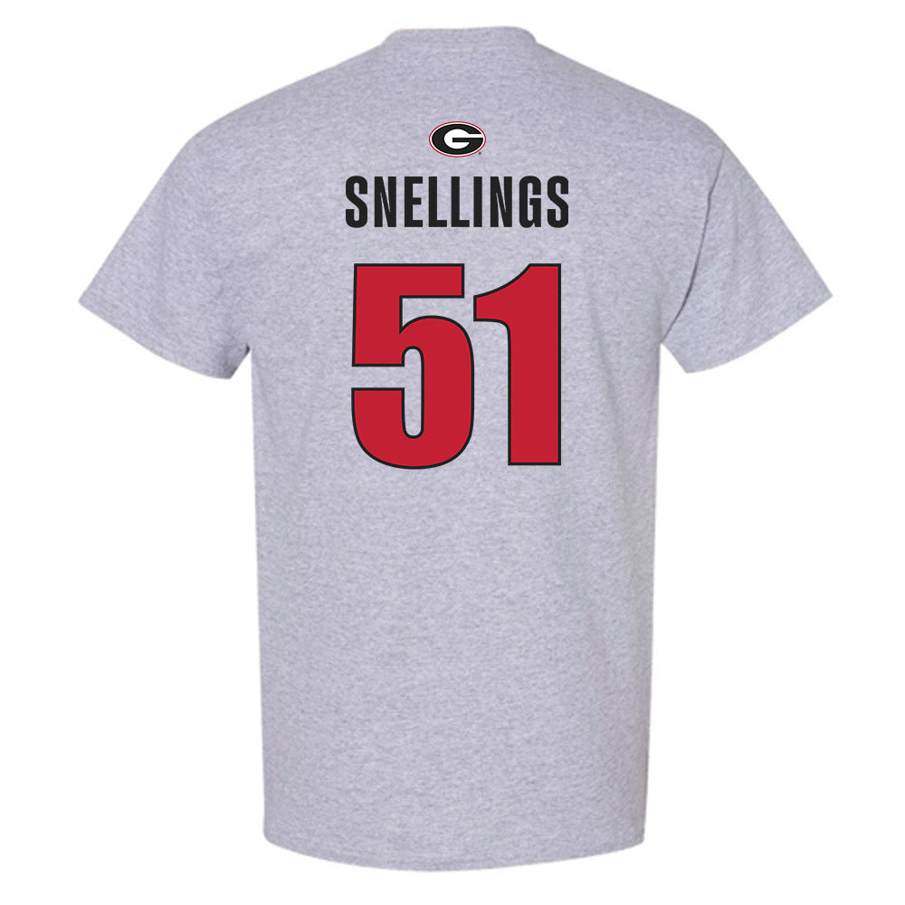 Georgia - NCAA Football : Will Snellings - Classic Shersey T-Shirt-1