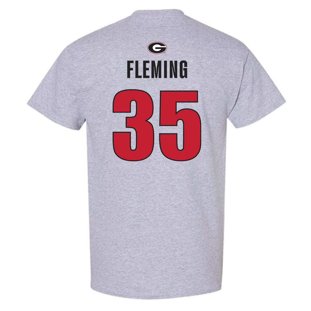 Georgia - NCAA Football : Jacob Fleming - Classic Shersey T-Shirt-1