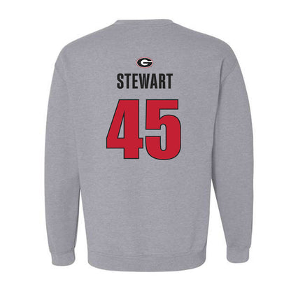 Georgia - NCAA Baseball : Bradley Stewart - Classic Shersey Crewneck Sweatshirt-1