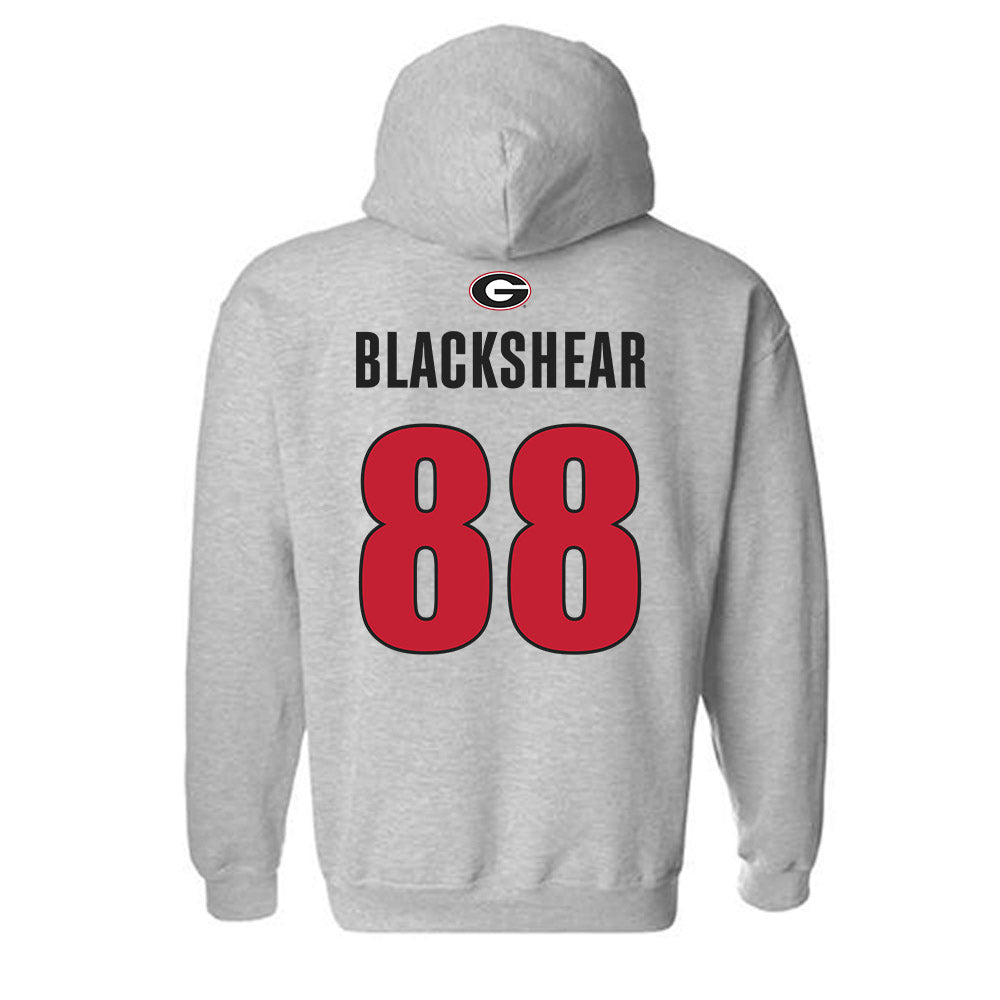 Georgia - NCAA Football : Thomas Blackshear - Classic Shersey Hooded Sweatshirt-1