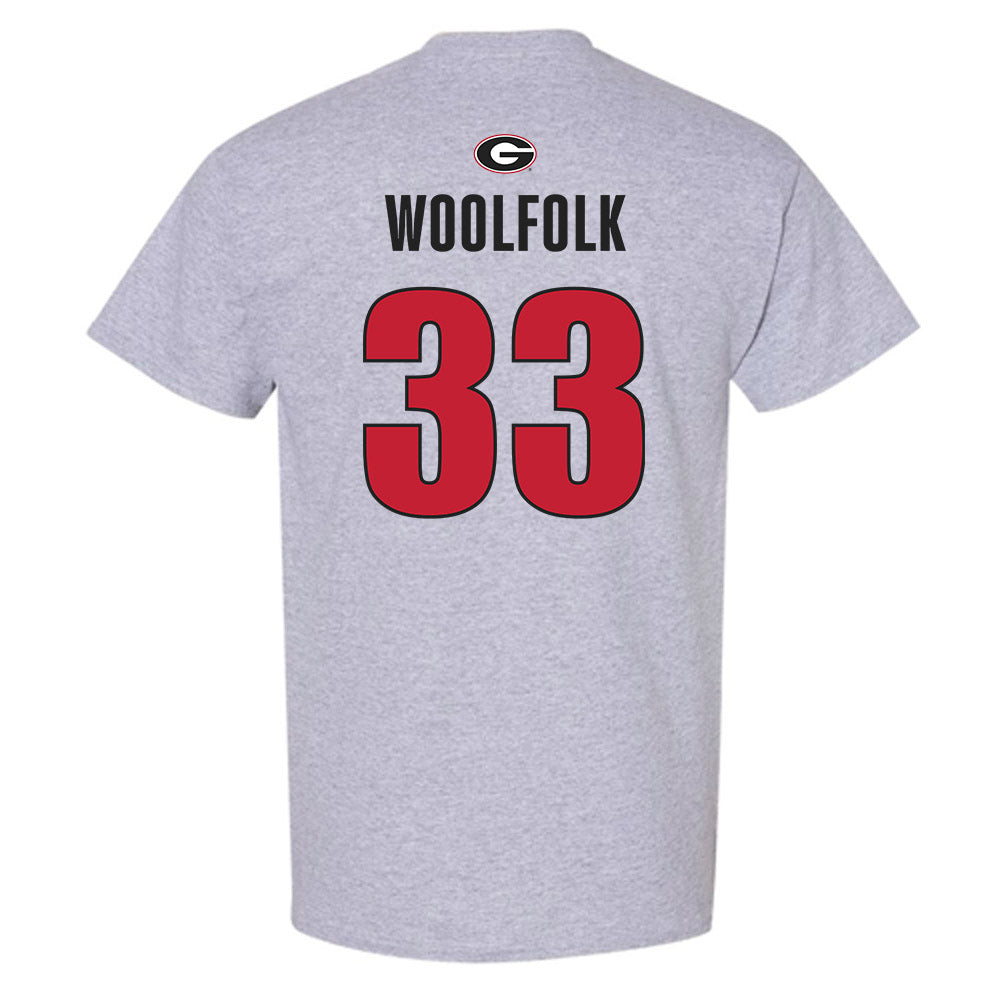 Georgia - NCAA Women's Basketball : Mia Woolfolk - Classic Shersey T-Shirt-1