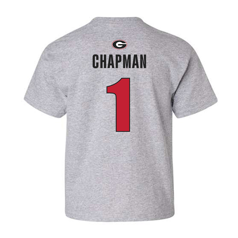 Georgia - NCAA Women's Basketball : Chloe Chapman - Classic Shersey Youth T-Shirt-1