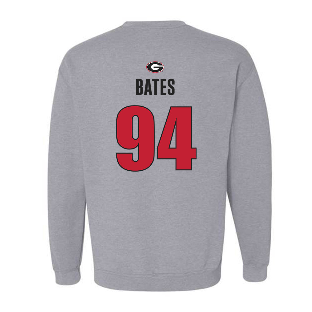 Georgia - NCAA Football : Henry Bates - Classic Shersey Crewneck Sweatshirt-1