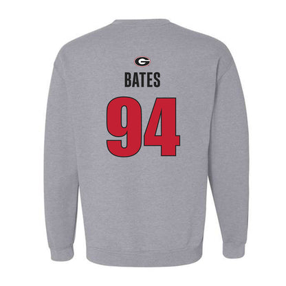 Georgia - NCAA Football : Henry Bates - Classic Shersey Crewneck Sweatshirt-1