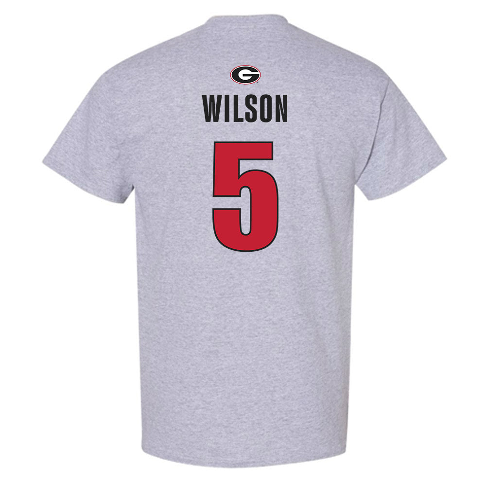 Georgia - NCAA Football : Raylen Wilson - Classic Shersey T-Shirt-1