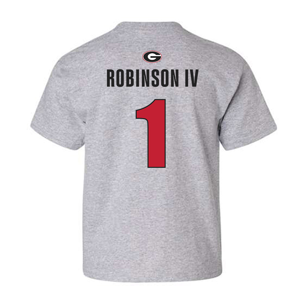 Georgia - NCAA Football : Ellis Robinson IV - Classic Shersey Youth T-Shirt-1