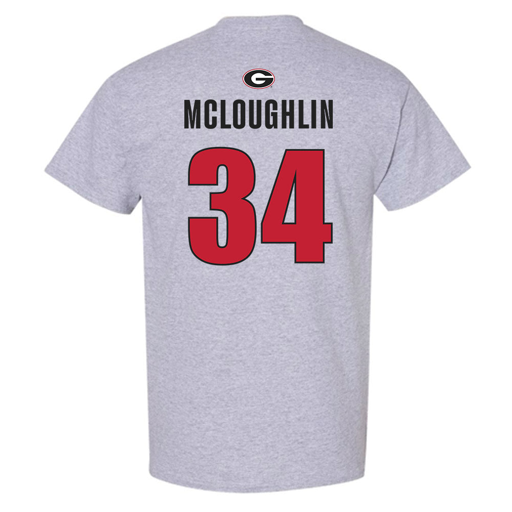 Georgia - NCAA Baseball : Tyler McLoughlin - Classic Shersey T-Shirt-1