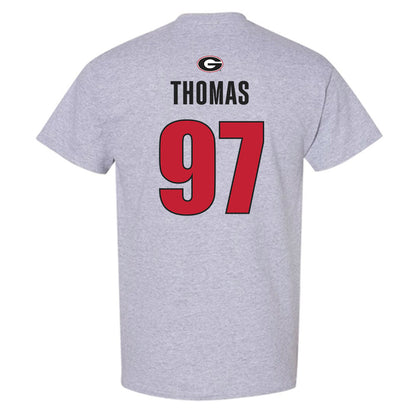 Georgia - NCAA Football : Jordan Thomas - Classic Shersey T-Shirt-1
