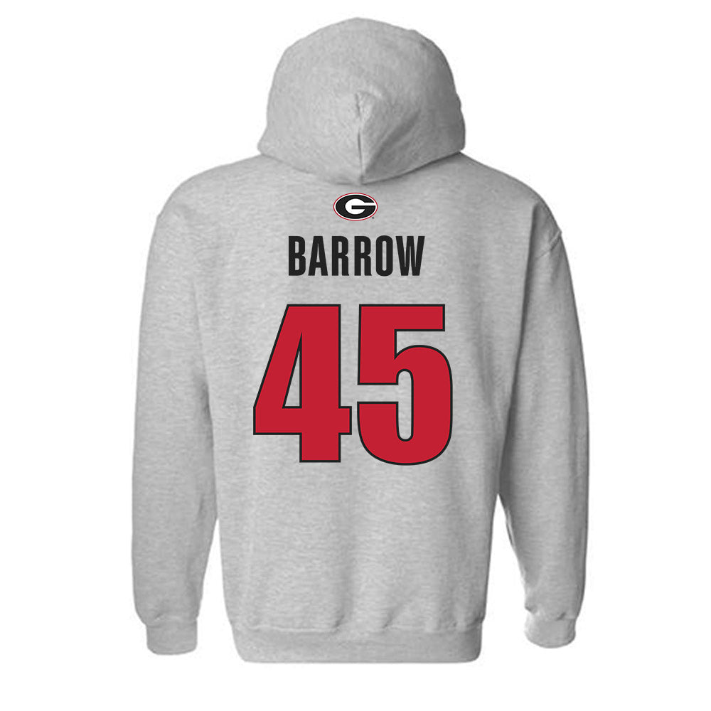 Georgia - NCAA Football : Eli Barrow - Classic Shersey Hooded Sweatshirt-1