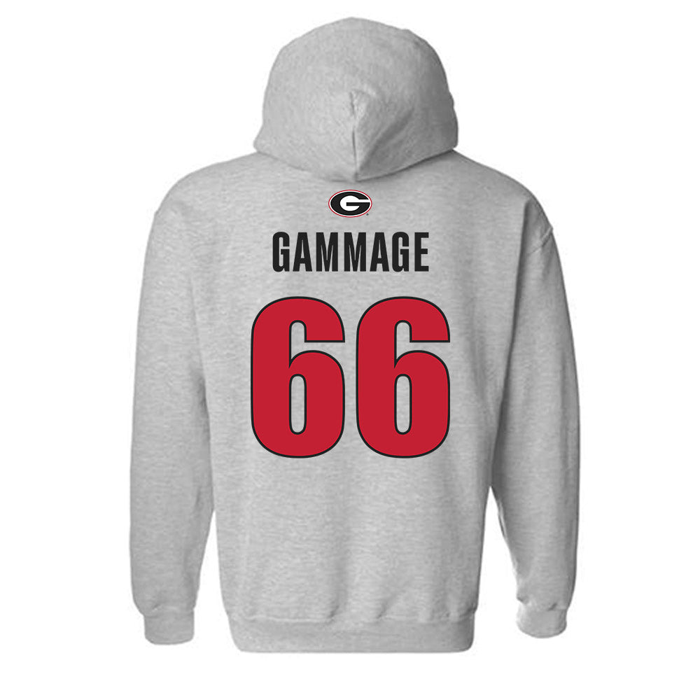 Georgia - NCAA Football : Gus Gammage - Classic Shersey Hooded Sweatshirt-1