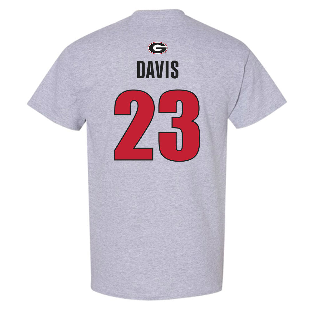 Georgia - NCAA Women's Basketball : Summer Davis - Classic Shersey T-Shirt-1