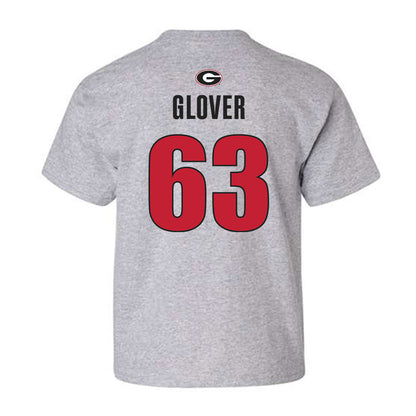 Georgia - NCAA Football : Dontrell Glover - Classic Shersey Youth T-Shirt-1