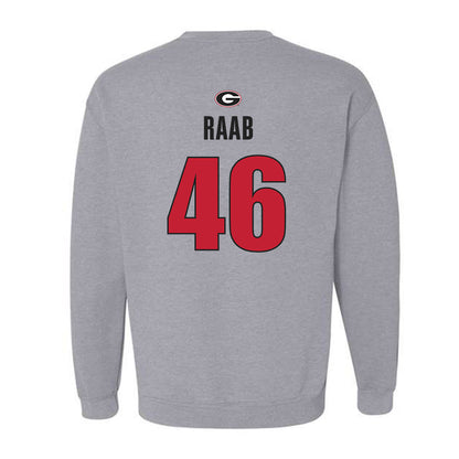 Georgia - NCAA Football : Luke Raab - Classic Shersey Crewneck Sweatshirt-1