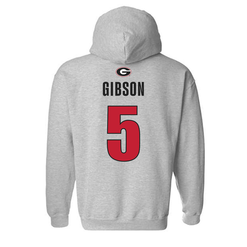 Georgia - NCAA Softball : Rachel Gibson - Classic Shersey Hooded Sweatshirt-1