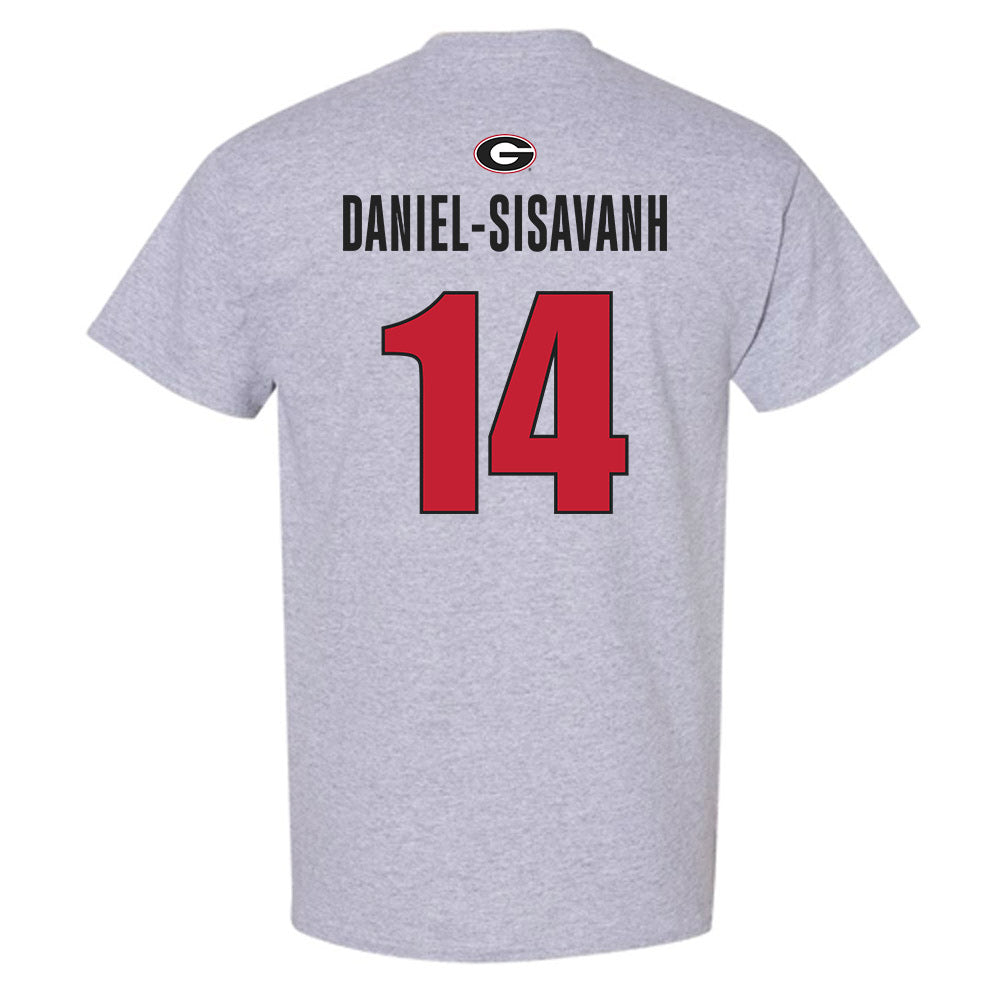 Georgia - NCAA Football : David Daniel-Sisavanh - Classic Shersey T-Shirt-1