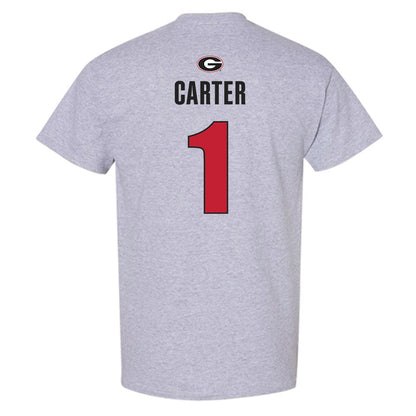 Georgia - NCAA Baseball : Dillon Carter - Classic Shersey T-Shirt-1