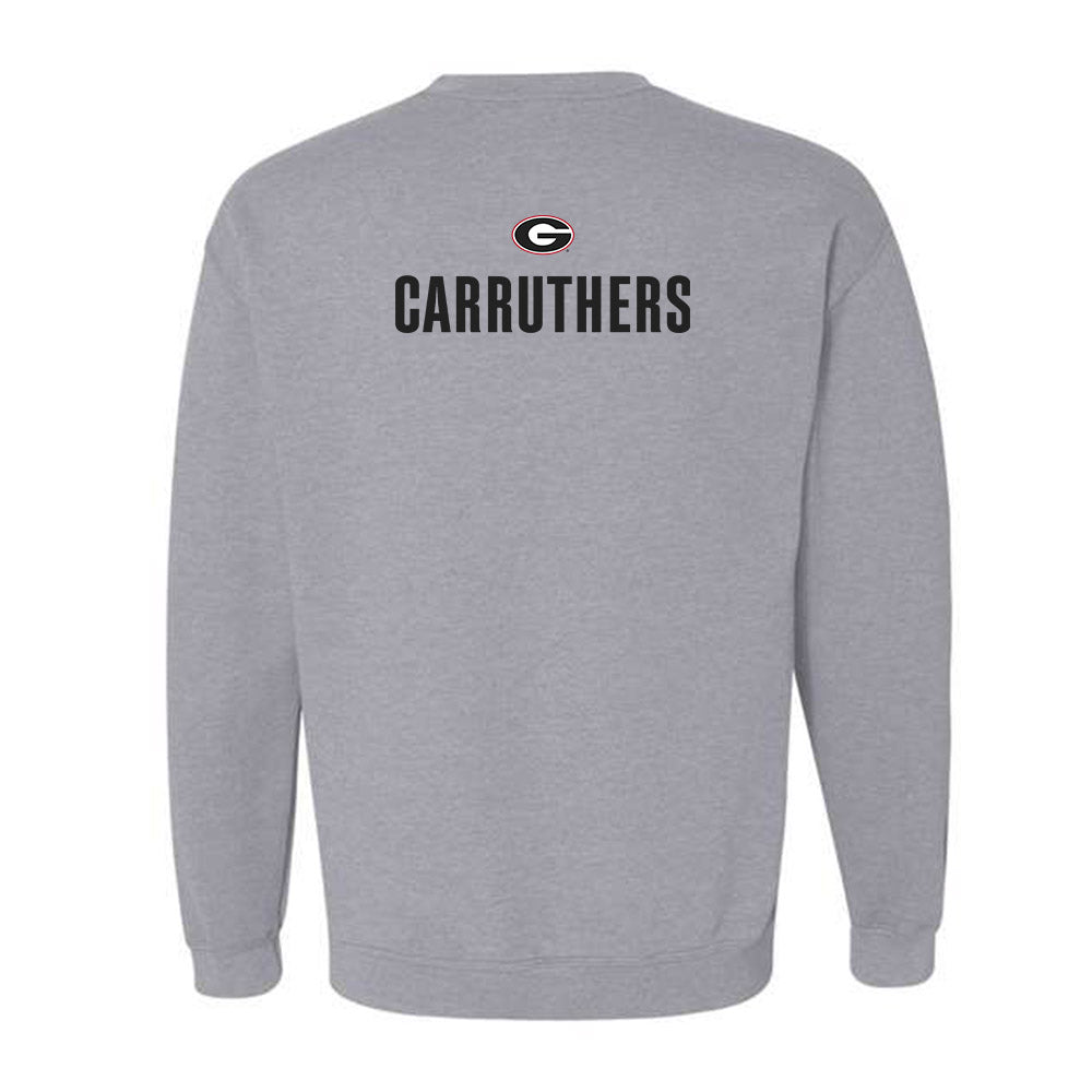 Georgia - NCAA Men's Track & Field : Jacob Carruthers - Classic Shersey Crewneck Sweatshirt-1