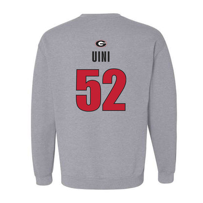 Georgia - NCAA Football : Michael Uini - Classic Shersey Crewneck Sweatshirt-1