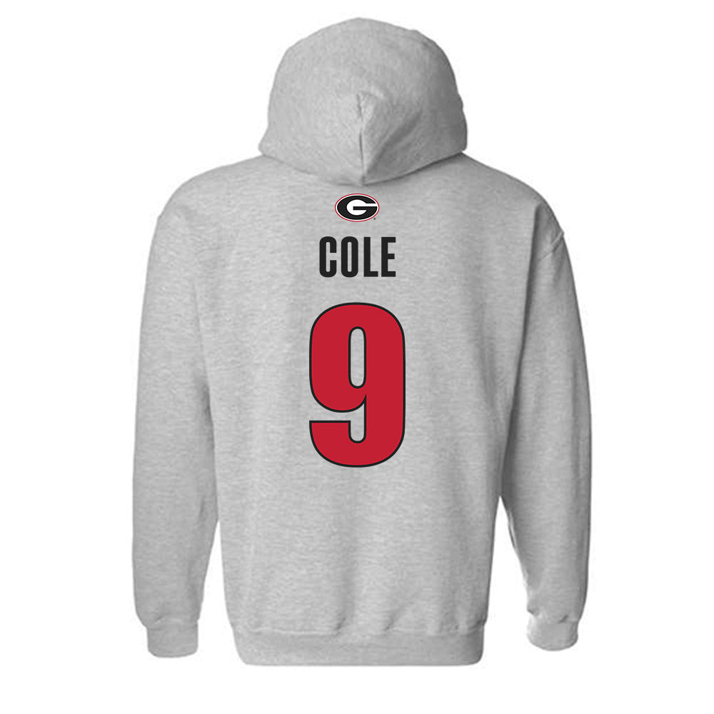 Georgia - NCAA Football : Chris Cole - Classic Shersey Hooded Sweatshirt-1