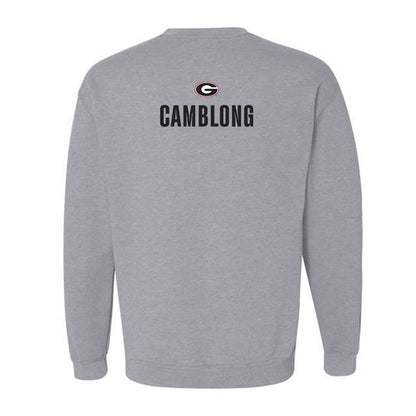Georgia - NCAA Men's Swimming & Diving : Tommy-lee Camblong - Classic Shersey Crewneck Sweatshirt-1