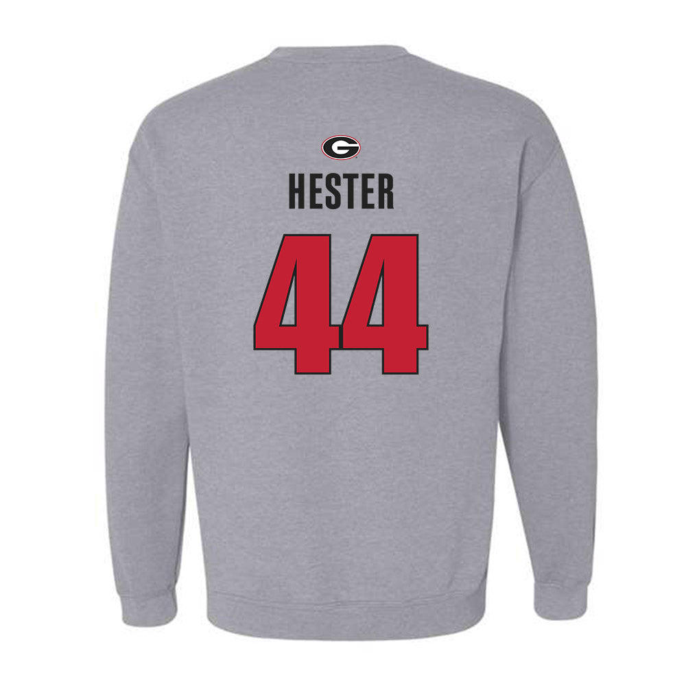 Georgia - NCAA Football : Patrick Hester - Classic Shersey Crewneck Sweatshirt-1