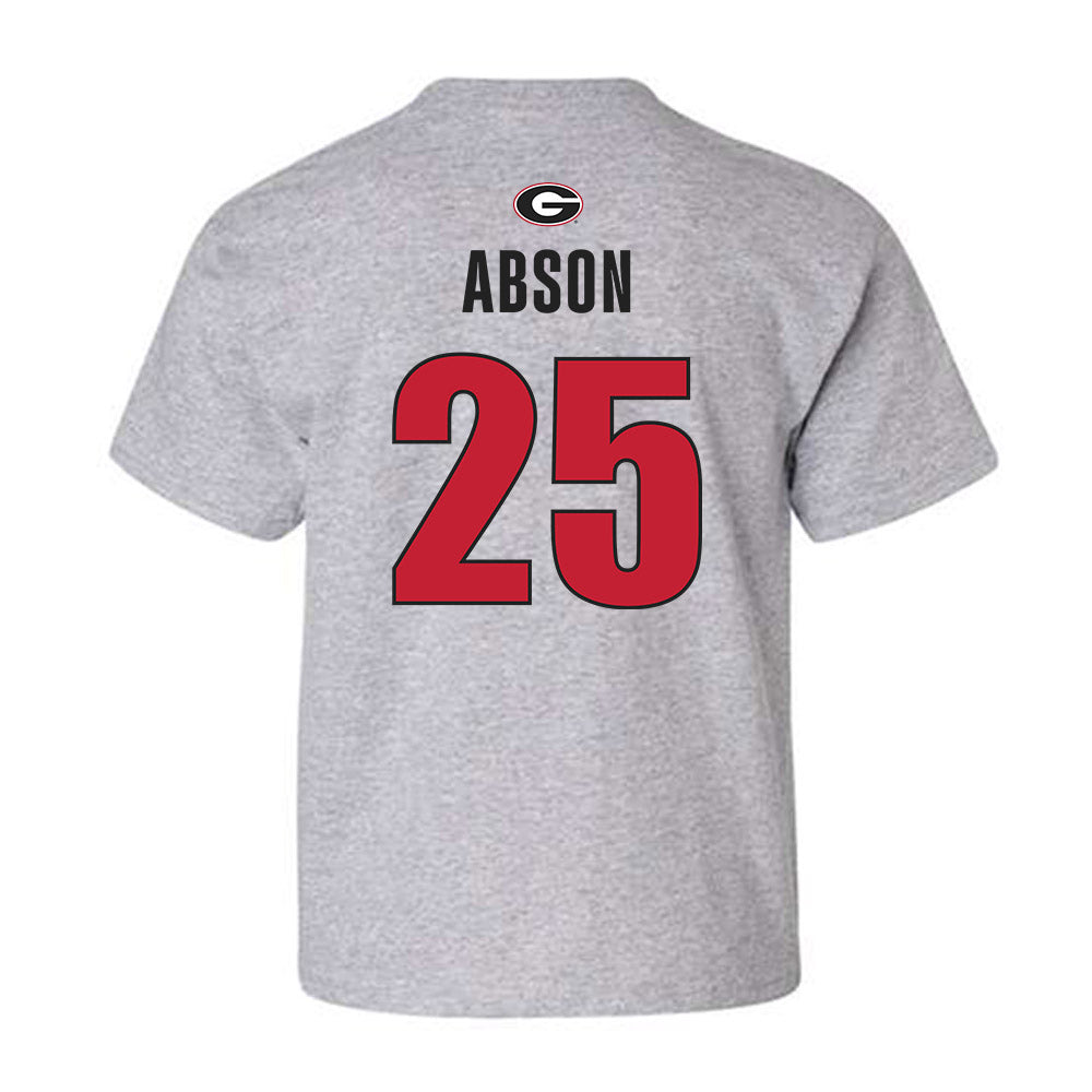 Georgia - NCAA Men's Basketball : Justin Abson - Classic Shersey Youth T-Shirt-1