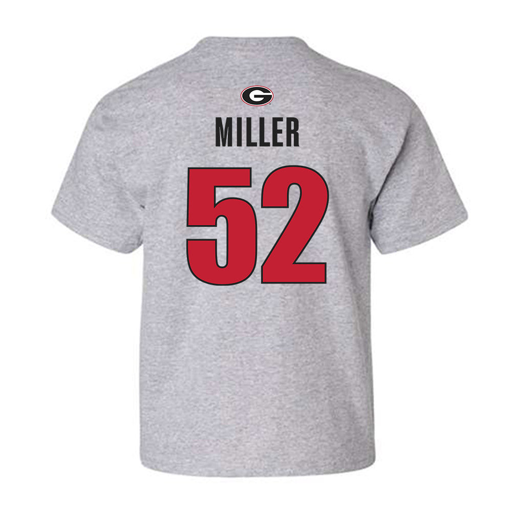 Georgia - NCAA Football : Christen Miller - Classic Shersey Youth T-Shirt-1