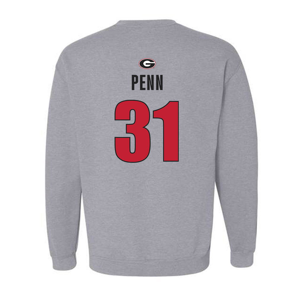 Georgia - NCAA Football : Wade Penn - Classic Shersey Crewneck Sweatshirt-1