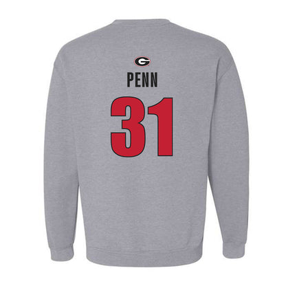 Georgia - NCAA Football : Wade Penn - Classic Shersey Crewneck Sweatshirt-1