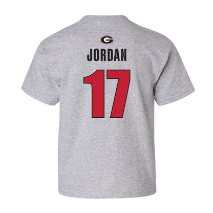 Georgia - NCAA Baseball : Logan Jordan - Classic Shersey Youth T-Shirt-1