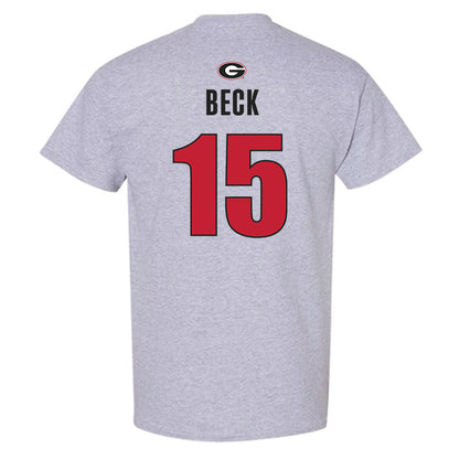 Georgia - NCAA Football : Carson Beck - Classic Shersey T-Shirt-1