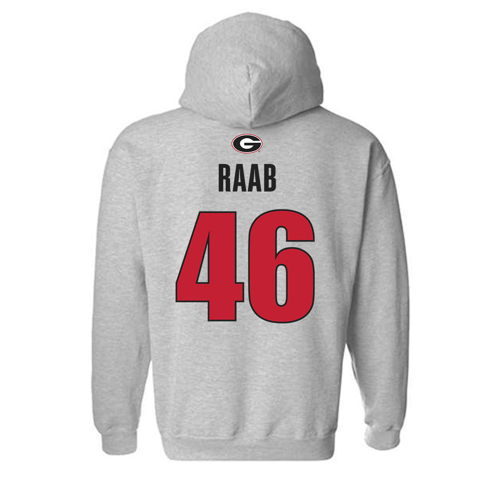 Georgia - NCAA Football : Luke Raab - Classic Shersey Hooded Sweatshirt-1