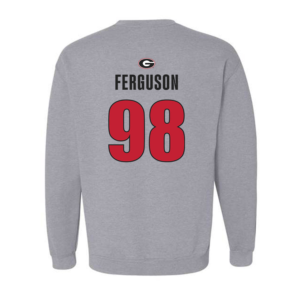Georgia - NCAA Football : Connor Ferguson - Classic Shersey Crewneck Sweatshirt-1