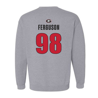 Georgia - NCAA Football : Connor Ferguson - Classic Shersey Crewneck Sweatshirt-1