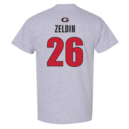 Georgia - NCAA Baseball : Brian Zeldin - Classic Shersey T-Shirt-1