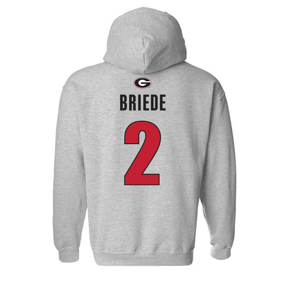 Georgia - NCAA Women's Soccer : Olivia Briede - Classic Shersey Hooded Sweatshirt-1